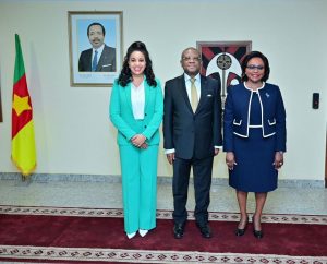 Cameroon PM and Ethio telecom